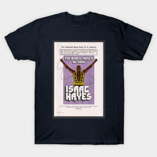 Isaac Hayes, Vintage Soul tour poster T-Shirt